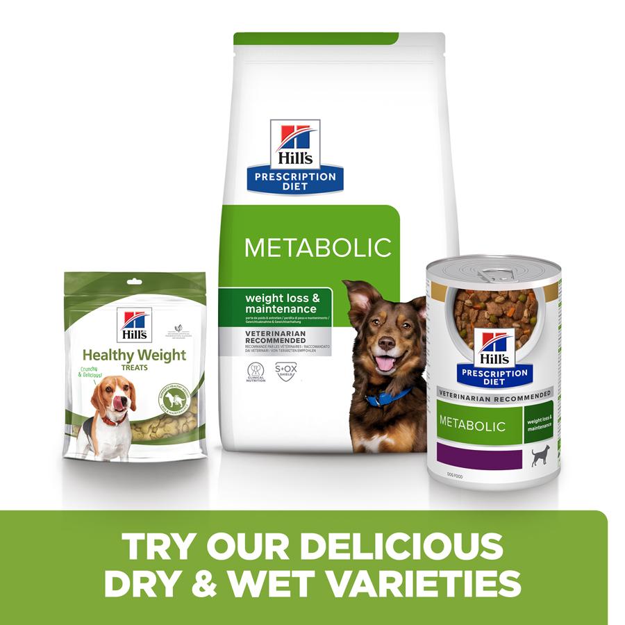 Hills metabolic weight management dog sales food 12kg